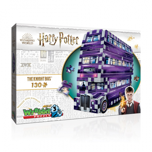 Wrebbit 3D - Harry Potter The Knight Bus 130 Palaa ryhmässä PALAPELIT / 3D palapelit @ Spelexperten (40970015)