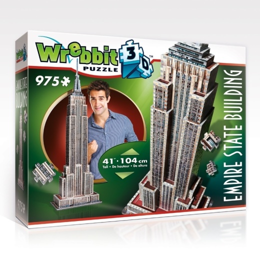 Wrebbit 3D - Empire State Building 975 palaa ryhmässä PALAPELIT / 3D palapelit @ Spelexperten (40970027)