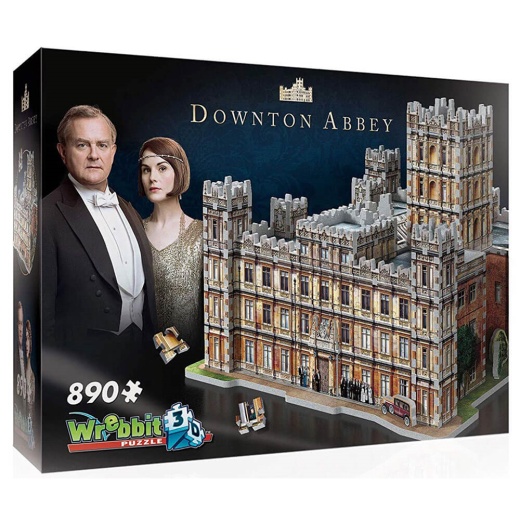 Wrebbit 3D Downton Abbey 890 Palaa ryhmässä PALAPELIT / 3D palapelit @ Spelexperten (40970032)