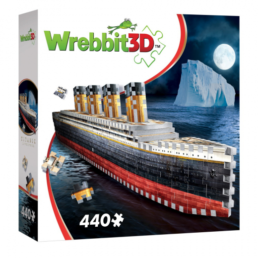 Wrebbit 3D - Titanic 440 palaa ryhmässä PALAPELIT / 3D palapelit @ Spelexperten (40970037)