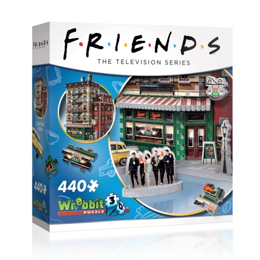 Wrebbit 3D - Friends Central Perk 440 palaa ryhmässä PALAPELIT / 3D palapelit @ Spelexperten (40970038)
