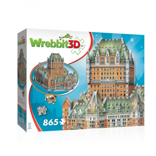 Wrebbit 3D - Chateau Frontenac 865 Palaa ryhmässä PALAPELIT / 3D palapelit @ Spelexperten (40970045)