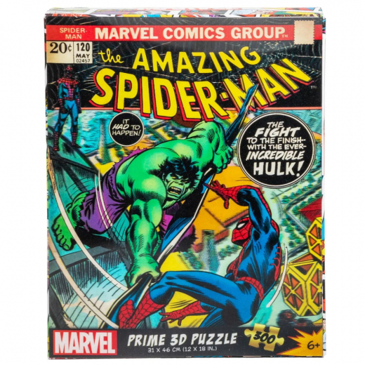 Puzzle - Spiderman Comic 300 pieces ryhmässä PALAPELIT / Lasten palapelit @ Spelexperten (41040014-01)