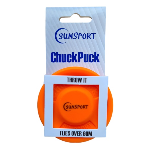 ChuckPuck - Sunsport Mini Disc Orange ryhmässä LELUT / Ulkoleikit @ Spelexperten (411-400-orange)