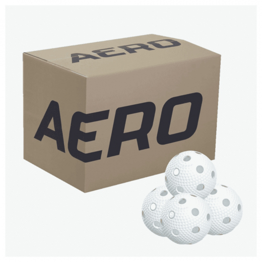 Aero Salibandypallo Valkoinen 200 kpl ryhmässä ULKOPELIT / Salibandy / Salibandypallot ja säilytys @ Spelexperten (4131891-0707)