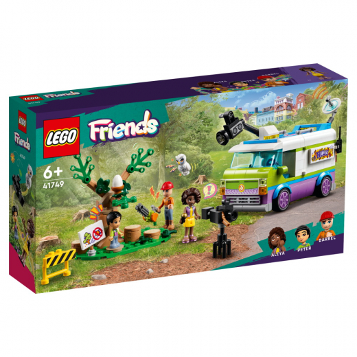 LEGO Friends - Uutisauto  ryhmässä LELUT / LEGO / LEGO Friends @ Spelexperten (41749)