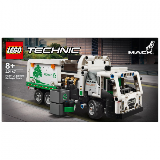 LEGO Technic - Mack® LR Electric Jäteauto ryhmässä LELUT / LEGO / LEGO Technic @ Spelexperten (42167)