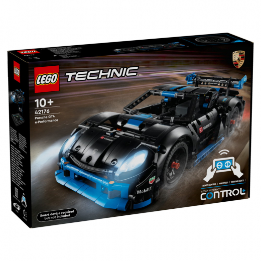 LEGO Technic - Porsche GT4 e-Performance ‑kilpa-auto ryhmässä LELUT / LEGO / LEGO Technic @ Spelexperten (42176)