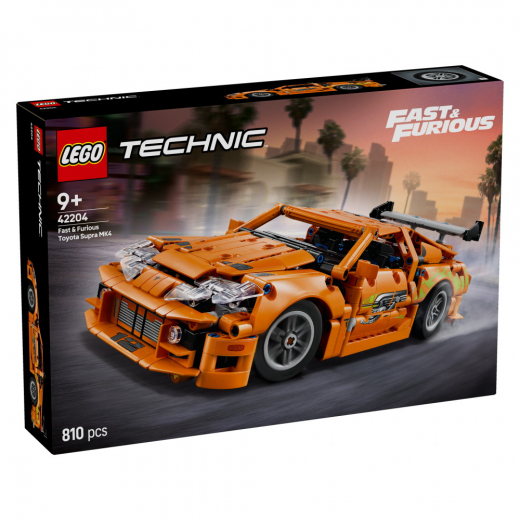 LEGO Technic - Fast and Furious Toyota Supra MK4 ryhmässä LELUT / LEGO / LEGO Technic @ Spelexperten (42204)