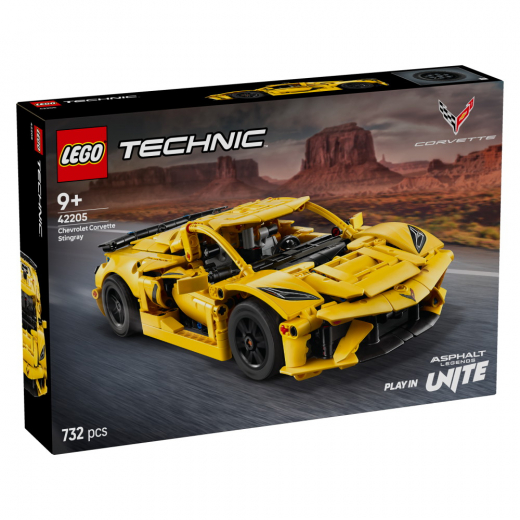LEGO Technic - Chevrolet Corvette Stingray ryhmässä LELUT / LEGO / LEGO Technic @ Spelexperten (42205)