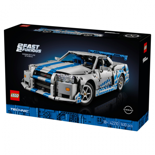 LEGO Technic - 2 Fast 2 Furious Nissan Skyline GT-R (R34) ryhmässä LELUT / LEGO / LEGO Technic @ Spelexperten (42210)