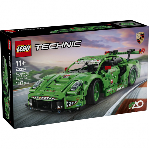 LEGO Technic - Porsche 911 GT3 R REXY AO Racing ‑auto ryhmässä LELUT / LEGO / LEGO Technic @ Spelexperten (42224)