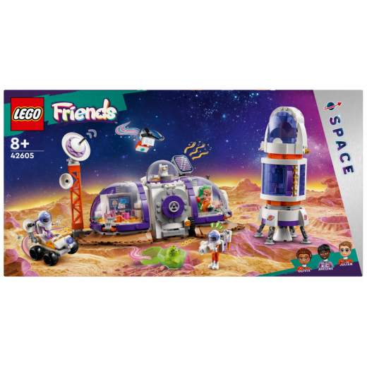 LEGO Friends - Avaruusasema Marsissa raketin kanssa ryhmässä LELUT / LEGO / LEGO Friends @ Spelexperten (42605)