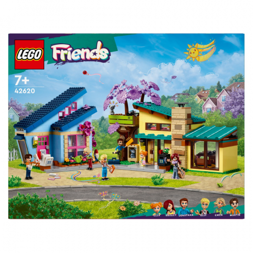 LEGO Friends - Ollyn ja Paisleyn talot ryhmässä LELUT / LEGO / LEGO Friends @ Spelexperten (42620)