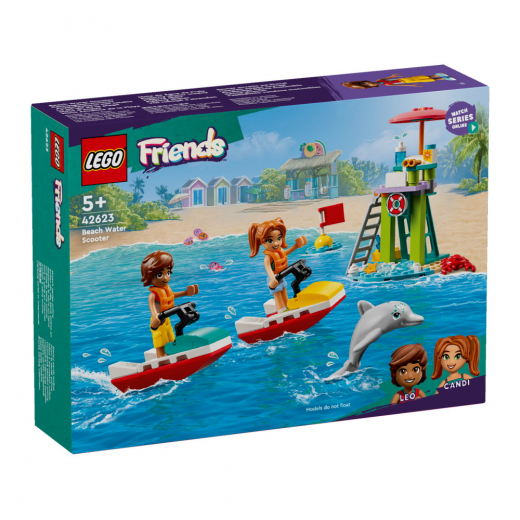 LEGO Friends - Strand – Vesiskootteri rannalla ryhmässä LELUT / LEGO / LEGO Friends @ Spelexperten (42623)