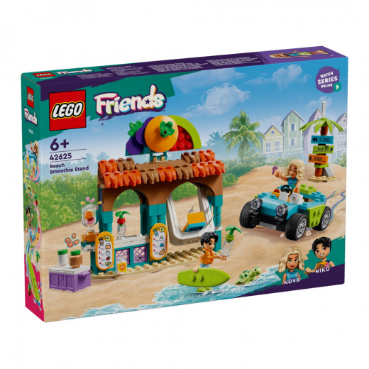 LEGO Friends - Strand – Pirtelökoju rannalla ryhmässä LELUT / LEGO / LEGO Friends @ Spelexperten (42625)