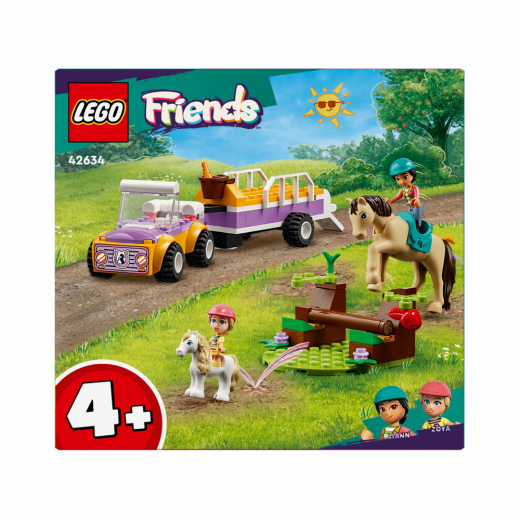 LEGO Friends - Hevos- ja ponitraileri ryhmässä LELUT / LEGO / LEGO Friends @ Spelexperten (42634)