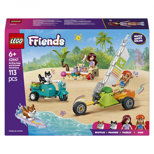 LEGO Friends - Surffikoirat ja skootteriseikkailu ryhmässä LELUT / LEGO / LEGO Friends @ Spelexperten (42641)