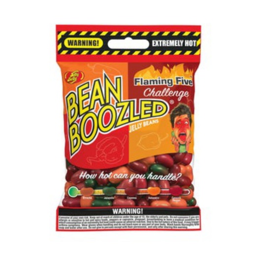 Bean Boozled - Flaming Five Refill 54 g ryhmässä SEURAPELIT / Tarvikkeet / Muut @ Spelexperten (42650)