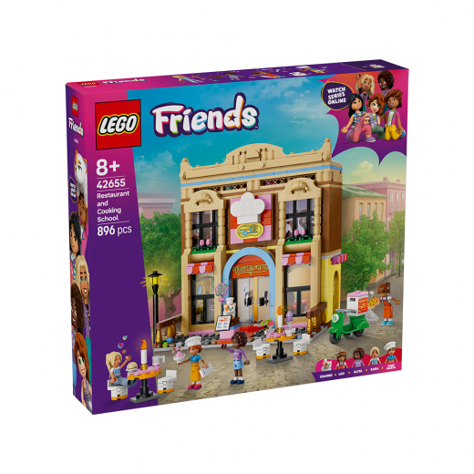 LEGO Friends - Ravintola-alan oppilaitos ryhmässä LELUT / LEGO / LEGO Friends @ Spelexperten (42655)