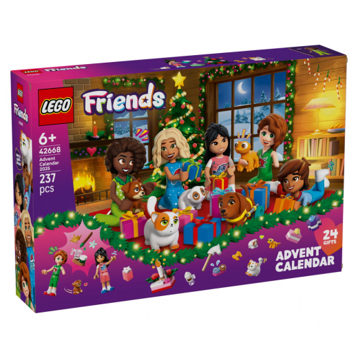 LEGO Joulukalenteri  - Friends 2025 ryhmässä LELUT / LEGO / LEGO Joulukalenteri @ Spelexperten (42668)