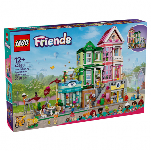LEGO Friends - Heartlake Cityn asunnot ja liiketilat ryhmässä LELUT / LEGO / LEGO Friends @ Spelexperten (42670)