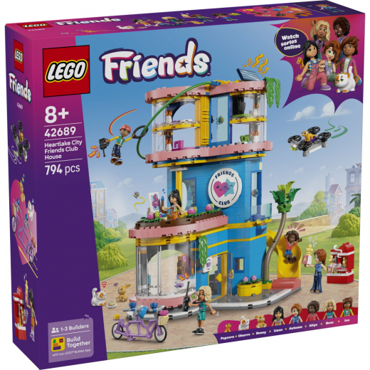 LEGO Friends - Heartlake Cityn Ystävysten Kerhotalo ryhmässä LELUT / LEGO / LEGO Friends @ Spelexperten (42689)