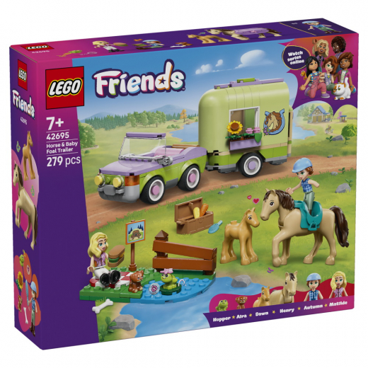 LEGO Friends - Hevosen Ja varsan kuljetusvaunu ryhmässä LELUT / LEGO / LEGO Friends @ Spelexperten (42695)