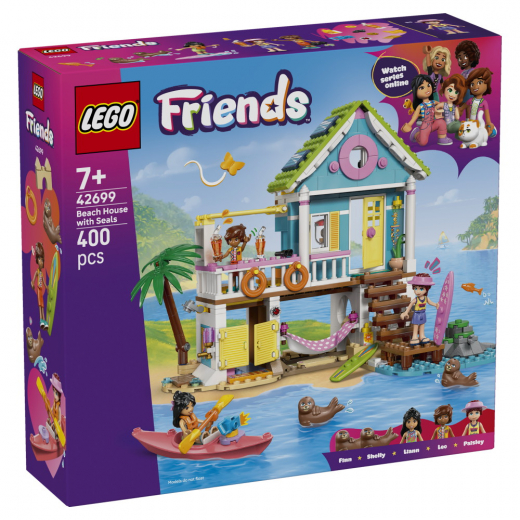 LEGO Friends - Rantahuvila Ja Hylkeet ryhmässä LELUT / LEGO / LEGO Friends @ Spelexperten (42699)