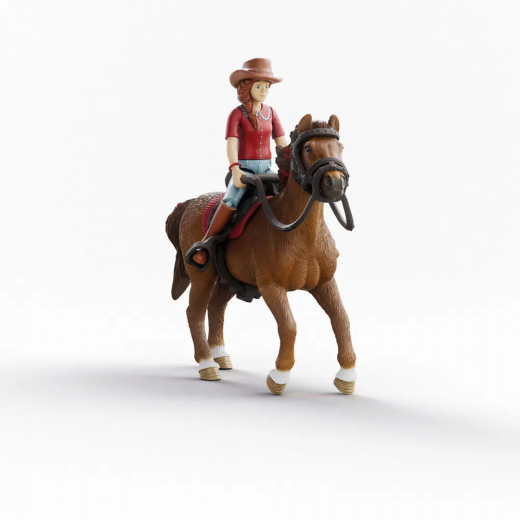 Schleich Horse Club Hannah & Cayenne ryhmässä LELUT / Figuurit ja leikkisarjat / Schleich @ Spelexperten (42711)
