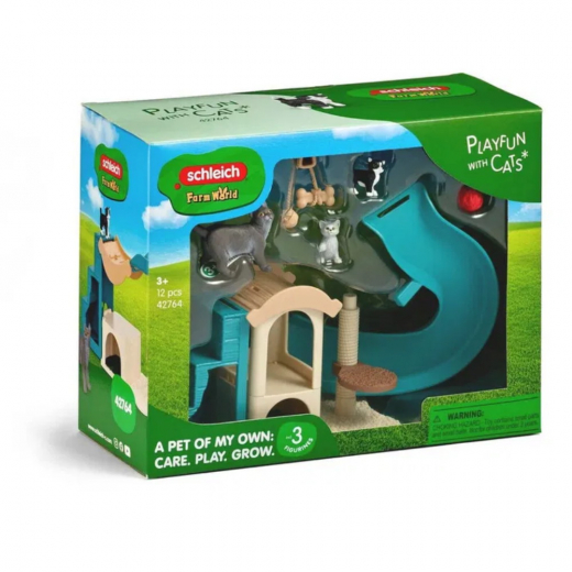 Schleich Playfun for cats ryhmässä LELUT / Figuurit ja leikkisarjat / Schleich @ Spelexperten (42764)