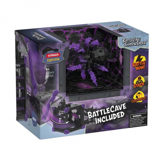 Schleich BattleCave Shadow Spider ryhmässä LELUT / Figuurit ja leikkisarjat / Schleich @ Spelexperten (42765)
