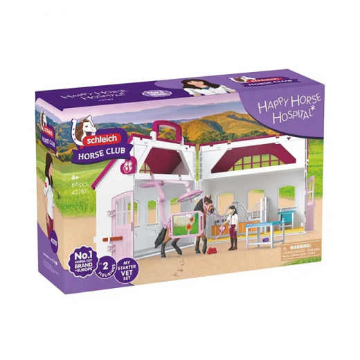 Schleich Happy Horse Hospital ryhmässä LELUT / Figuurit ja leikkisarjat / Schleich @ Spelexperten (42787)