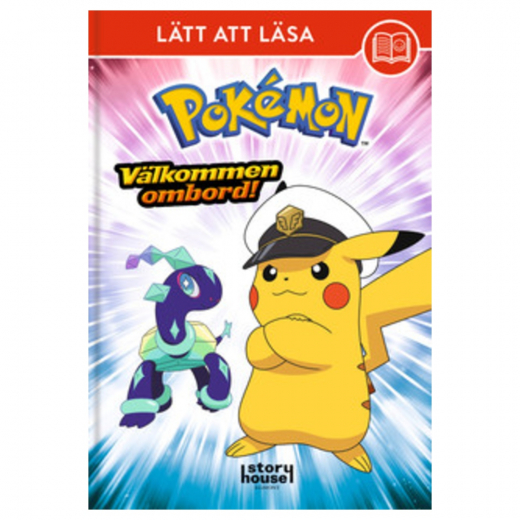 Pokémon Helppolukuinen kirja Tervetuloa kyytiin ryhmässä UUTUUDET @ Spelexperten (430968)