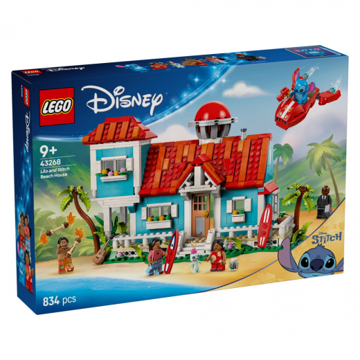 LEGO Disney - Lilo ja Stitch Rantatalo ryhmässä LELUT / LEGO / LEGO Disney @ Spelexperten (43268)
