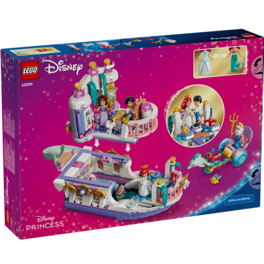 LEGO Disney - Ariels Royal Wedding Boat ryhmässä LELUT / LEGO / LEGO Disney @ Spelexperten (43299)