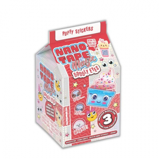 Nano Tape Magic - Googly Eyes ryhmässä LELUT / Luo & maalaa @ Spelexperten (480-1144)