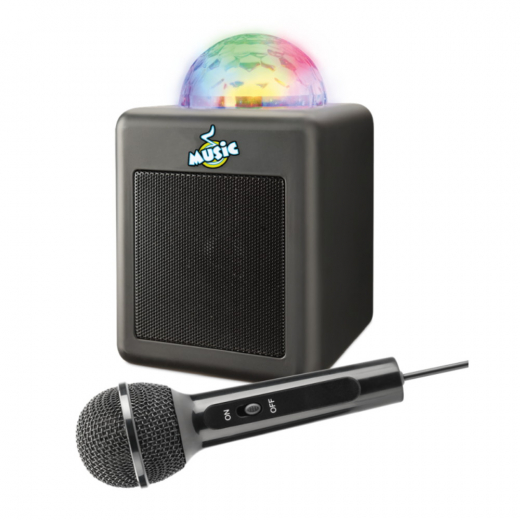 Mini Disco Karaoke Speaker with Microphone ryhmässä LELUT / Hauskoja gempaimia / Ääni & valo @ Spelexperten (501070)
