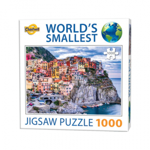 World’s Smallest - Manarola 1000 Palaa ryhmässä PALAPELIT / Maailman pienimmät @ Spelexperten (5015766013565)