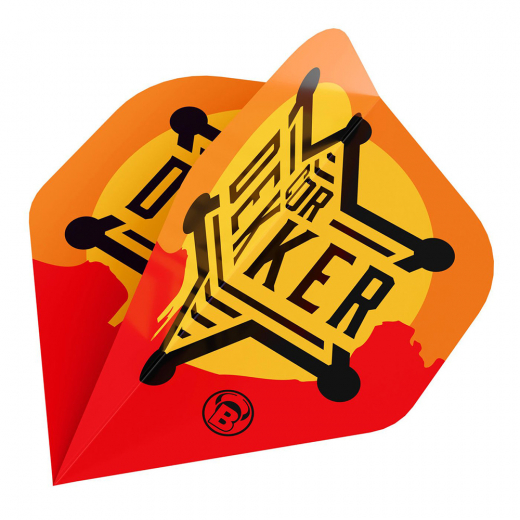 BULL'S Metrixx Cor Dekker NO2 - Dart Flights ryhmässä PÖYTÄPELIT / Darts / Tikka tarvikkeet @ Spelexperten (50167)