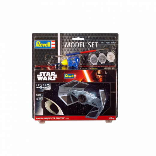 Revell Star Wars - Darth Vader's Tie Fighter 1:121 - 21 pc ryhmässä PALAPELIT / Mallirakennus / Revell / Star Wars @ Spelexperten (50489102-DVTF)