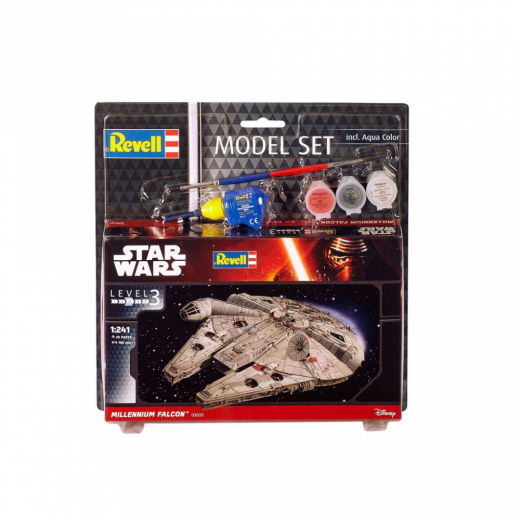 Revell Star Wars - Millennium Falcon 1:241 - 20 Pc ryhmässä PALAPELIT / Mallirakennus / Revell / Star Wars @ Spelexperten (50489102-MF)