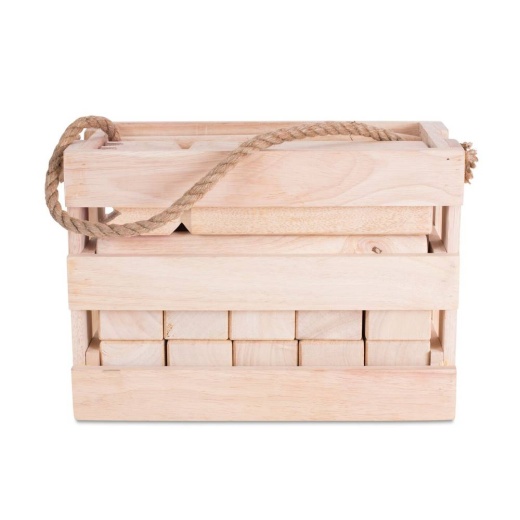 Kubb Original in a wooden box ryhmässä ULKOPELIT / Kubb @ Spelexperten (511-200)