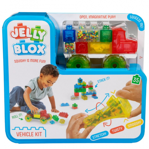 Jelly Blox Ajoneuvot Kit ryhmässä LELUT @ Spelexperten (51125000)