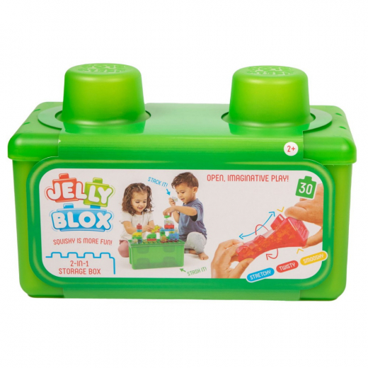 Jelly Blox 2-in-1-Säilytyslaatikko ryhmässä LELUT / Rakennuspalikat @ Spelexperten (51125001)