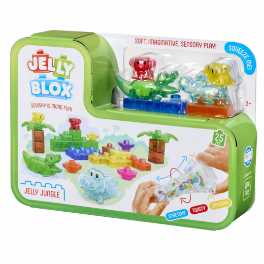 Jelly Blox Jungle Set 25 osainen ryhmässä LELUT / Rakennuspalikat @ Spelexperten (51226019)