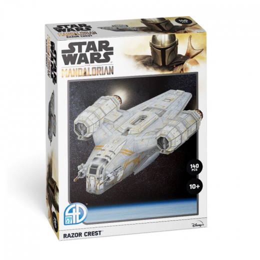 4D Model Kit -  Star Wars Razor Crest 140 Palaa ryhmässä PALAPELIT / 3D palapelit @ Spelexperten (51306)