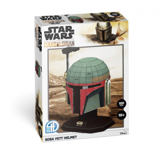 4D Model Kit -  Star Wars Boba Fett Helmet 100 Palaa ryhmässä PALAPELIT / 3D palapelit @ Spelexperten (51310)