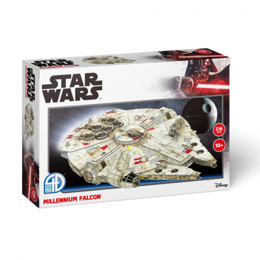 4D Model Kit -  Star Wars Millennium Falcon 216 Palaa ryhmässä  @ Spelexperten (51401)
