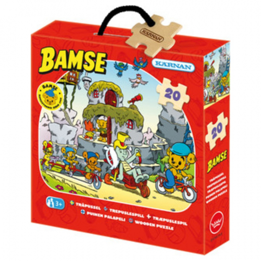 Bamse Palapeli: Cyklar 20 Palaa ryhmässä PALAPELIT / Lasten palapelit @ Spelexperten (522109)